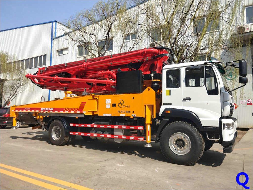 小型混凝土泵車，混凝土泵車、天泵、小型泵車