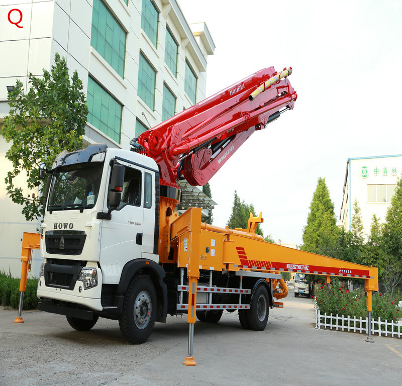 小型混凝土泵車，天泵