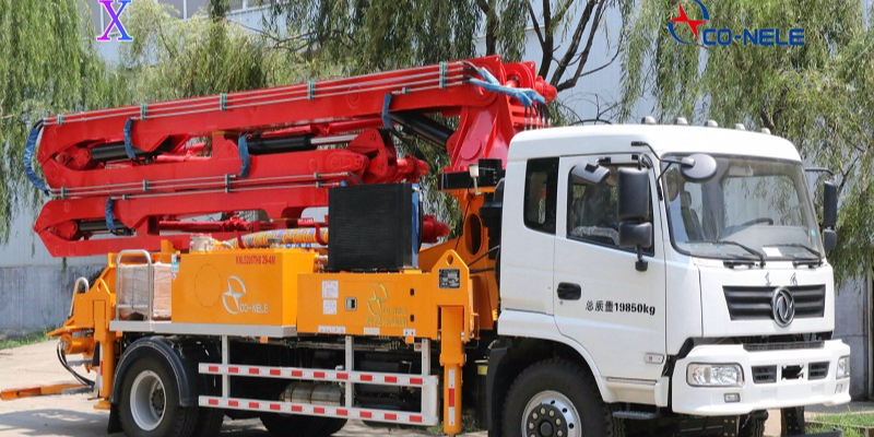 炎炎夏日，小型混凝土泵車(chē)發(fā)動(dòng)機(jī)水溫過(guò)高正確處理方案