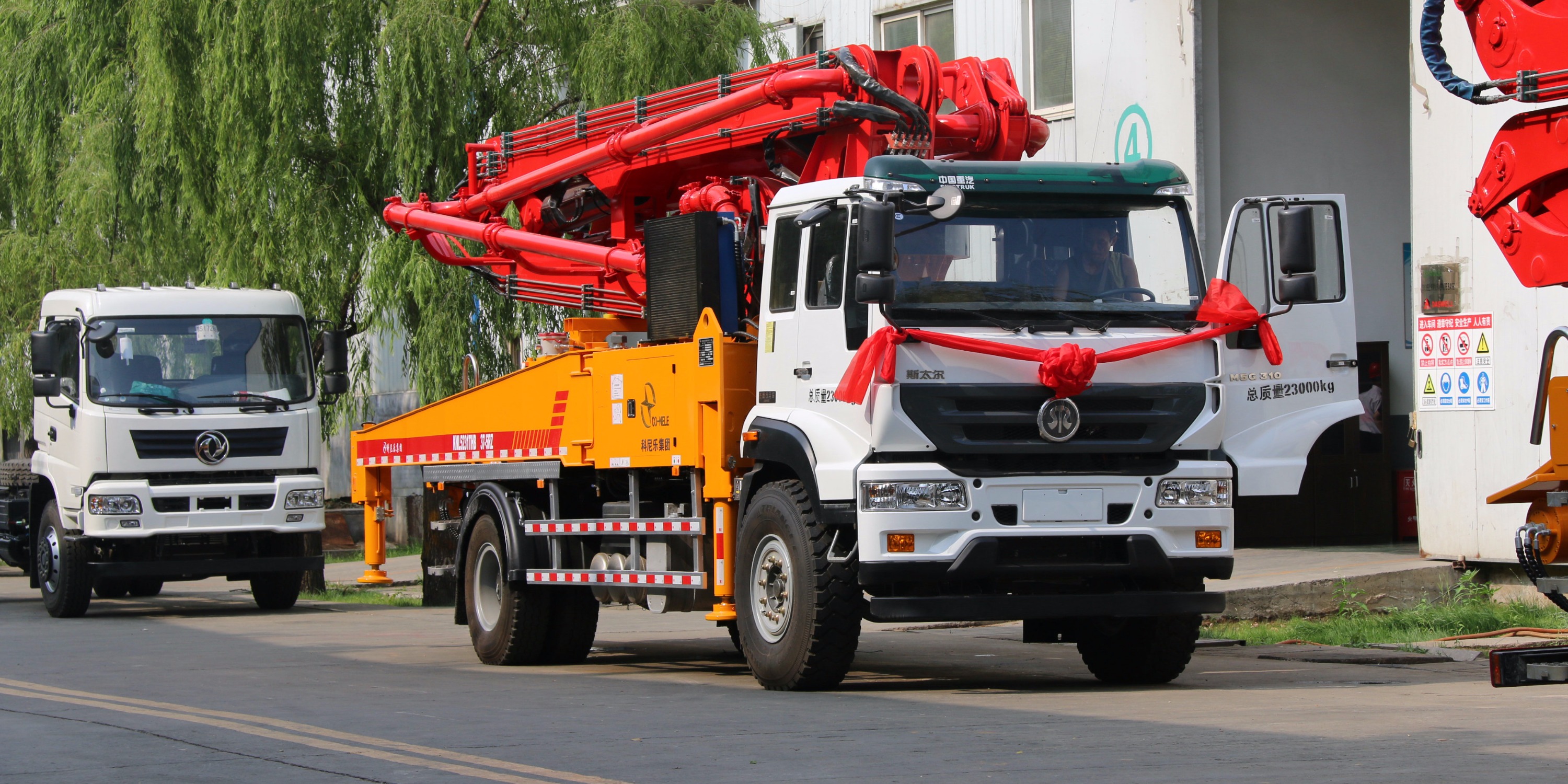 倡導(dǎo)節(jié)能環(huán)保，小型泵車先行